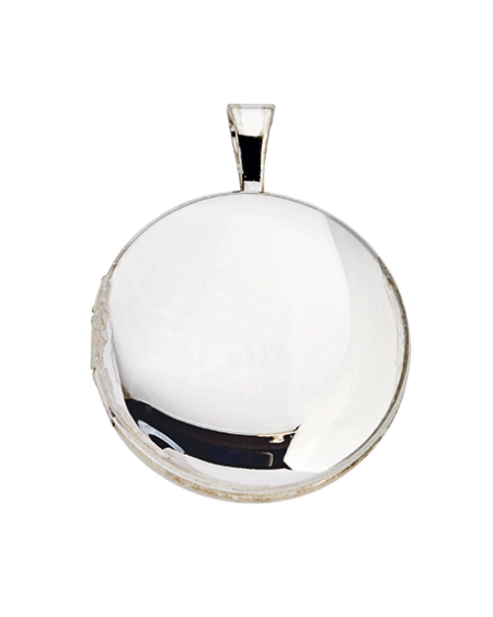 Round Sterling Silver Locket
