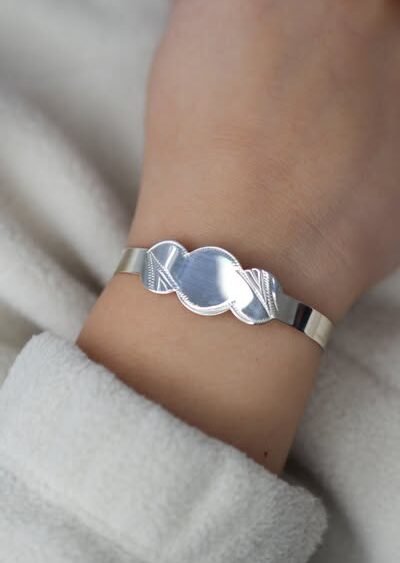 Sterling Silver Baby Bangle