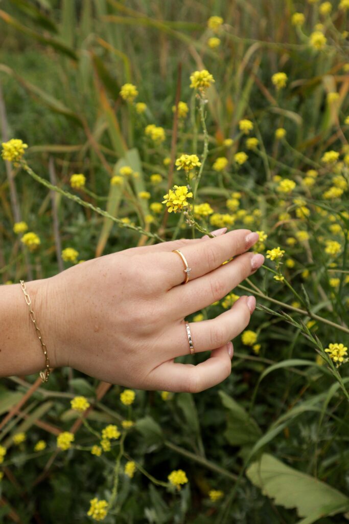 gold stacking Rings south africa