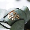9ct Gold Girl And Boy Pendant kids jewellery