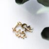 9ct Gold Girl And Boy Pendant