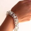 925 Sterling Silver Multilink Bracelet