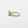 Aria Jewellery Lab Grown Diamond Pear Pavé Ring South Africa