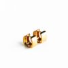 Contemporary Cube Huggies Earrings