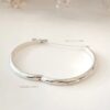 Silver Hinged Engraved Bangle Gauteng
