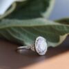 Sterling Silver Oval CZ Ring South Africa