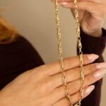 Gold Mixed Link Necklace