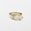 2ct Emerald Lab Diamond Side Stone Ring Aria Jewellery South Africa