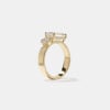 2ct Emerald Lab Diamond Side Stone Ring South Africa Aria Jewellery