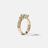 2ct Oval Lab Diamond Side Stone Ring South Africa Aria Jewellery