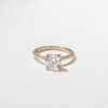 2ct Round Lab Diamond Pave Ring South Africa