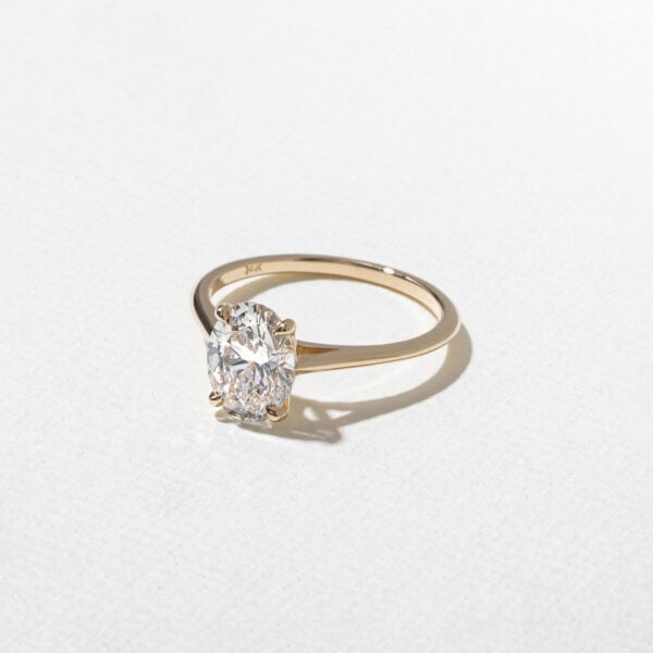 Solitaire Oval Lab Grown Diamond Ring South Africa