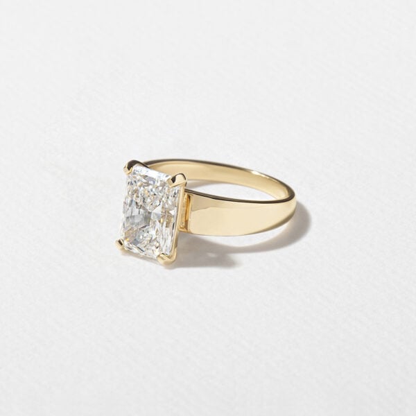 3ct Radiant Cut Lab Diamond Engagement Ring South Africa