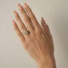 Oval Lab Grown Diamond Engagement Ring