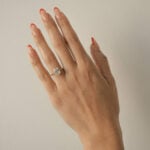 Oval Lab Grown Diamond Engagement Ring