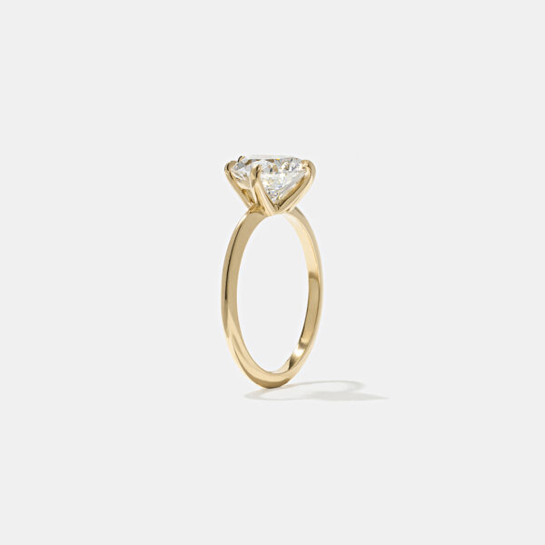 Pear Cut Lab Diamond Ring Tilt Setting South Africa Aria Jewellery