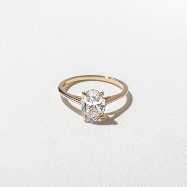 Solitaire Oval Lab Grown Diamond Ring South Africa