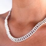 Hollow Silver Double Round Curb Chain