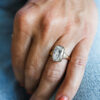Taylor Swift Inspired Engagement Ring – Elongated Cushion Bezel South Africa