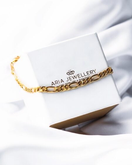 Gold Figaro Bracelet