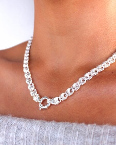 Silver Rosetta Style Chain