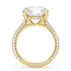 Studded Gallery 3ct Round Moissanite Engagement Ring South Africa
