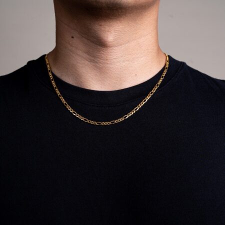Gold Figaro Chain 4.4mm