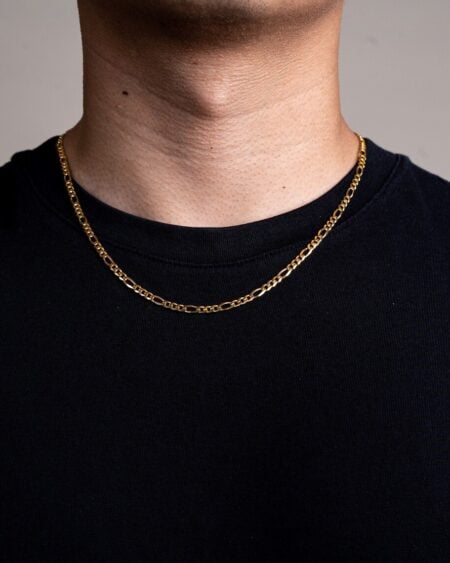 Gold Figaro Chain 4.4mm