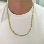 Gold Figaro Chain 6.2mm
