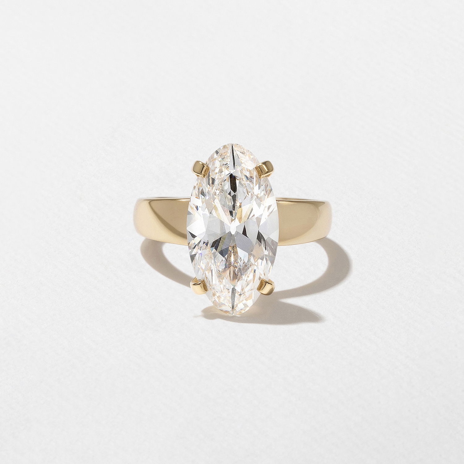 Wide Band Engagement Rings