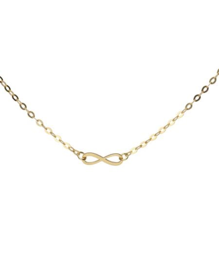 9ct Gold Infinity Chain