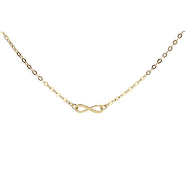 9ct Gold Infinity Chain