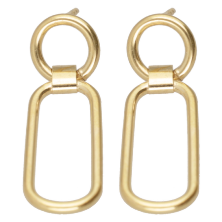9k Gold Drop Earrings