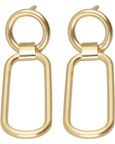 9k Gold Drop Earrings