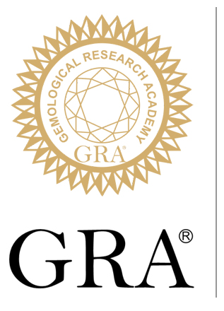 GRA Gemological Research Association certified moissanite