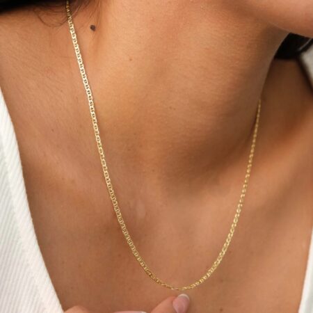 Gold Marina Curb Chain