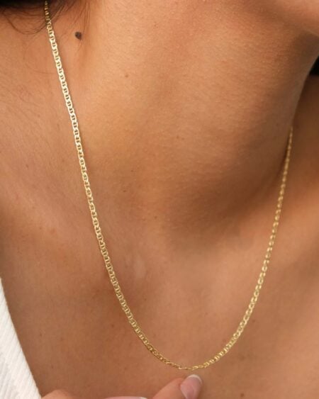 Gold Marina Curb Chain