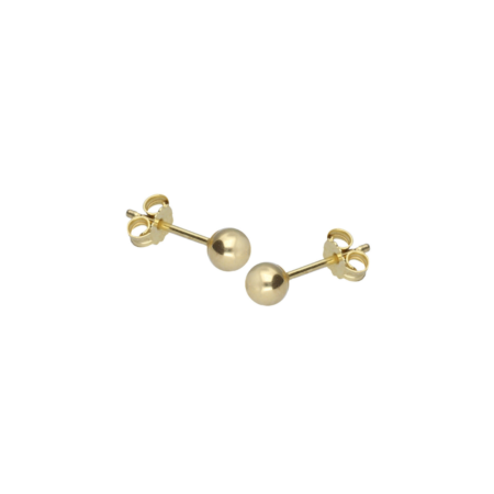 9ct gold stud earrings