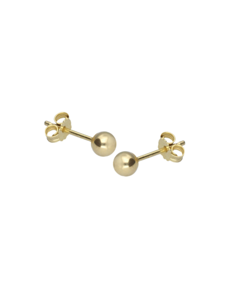 9ct gold stud earrings