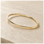 9kt Gold Hinged Bangle South Africa