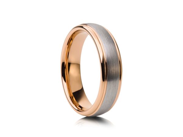 6mm Tungsten Ring with Carbon Fibre Inlay