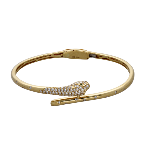 18ct-gold-diamond-and-emerald-bangle-south-africa