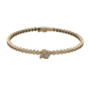 9ct Gold Diamond Bee Bangle South Africa